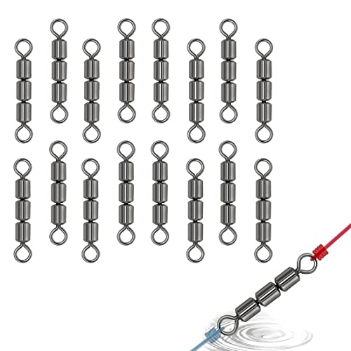 CUHZA 16 Pezzi Girelle Triple da Pesca Trota