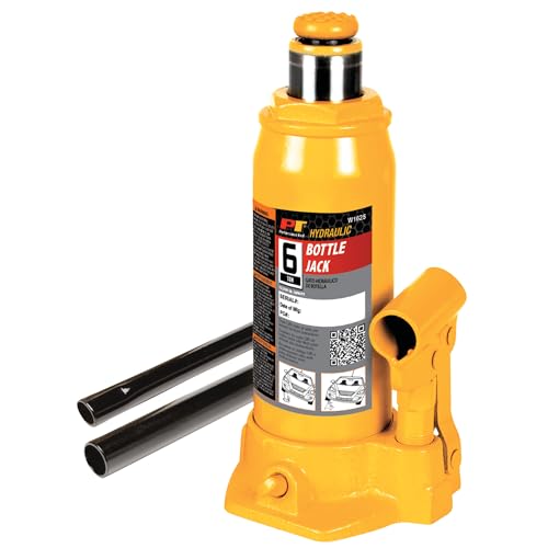 Image of Performance Tool W1625 6 Ton Heavy Duty Hydraulic Bottle Jack