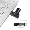 ENUODA Memory Stick 128GB USB 2.0 Flash Drives Swivel Design Storage Thumb Drive Pen Drive (Black)