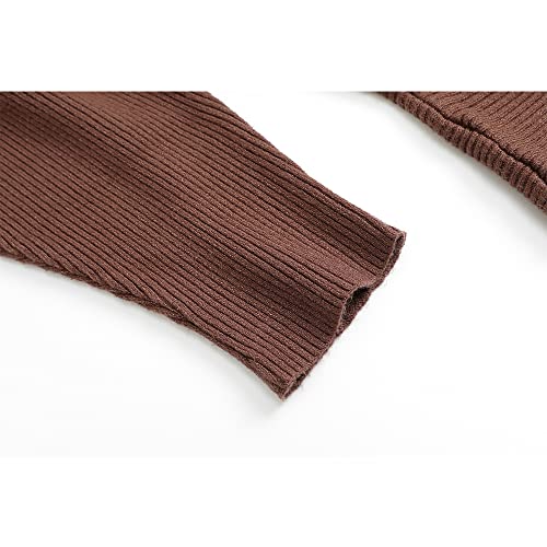 Image of EDSTAR Women Dolman Batwing Sleeves Knitted Sweaters Winter Boat Neck Pullovers Tops