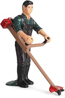 Fazenda de Fazenda de Pessoas Bagima 13 * 11 * 4, Conjunto de Acessórios para Alimentos para Animais de Fazenda, Conjunto de Ferramentas de Fazenda, Estatuetas Em Miniatura, Simulação