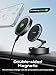 THREEKEY Qi2 Certified MagSafe Car Mount Charger,Car Wireless Charger,15W Magnetic Charger Fast Charging,Retractable Phone Holder with 360°Rotation,Car Mount for iPhone17-12&Galaxy S25 Ultra