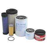 TONNISI ST-1054 Filter Kit Compatible with New Holland Workmaster 25S Tractor Replaces Air Filter