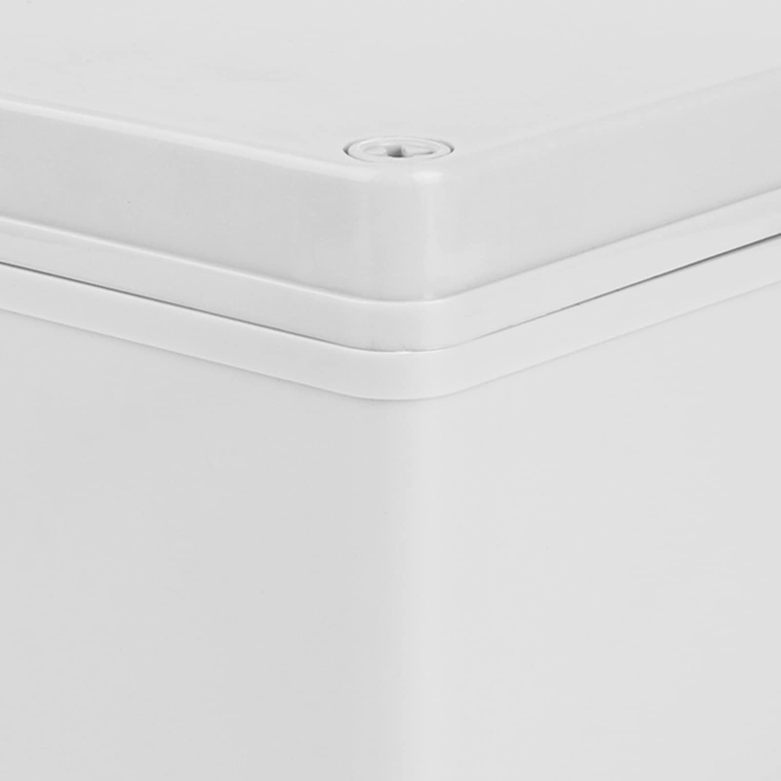Wisecoco Caja Estanca, Caja de Superficie, Caja Estanca Exterior, IP65 ABS Resistente al Agua Caja de Proyectos Eléctricos, para Instalaciones EléCtricas Interiores y Exteriores, Gris(200X150X100mm)