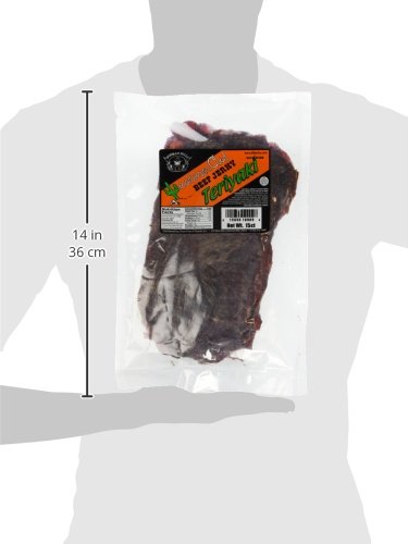 Buffalo Bills 18Oz Teriyaki Western Cut Big Slab Beef Jerky (15 Beef Jerky Slabs Per Bag) #TOP2