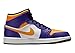 Jordan Mens Air Jordan 1 Mid DQ8426 517 Lakers - Size 11.5