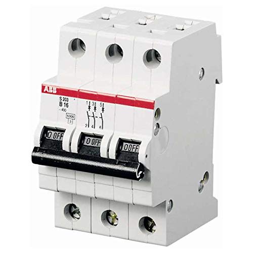 ABB Leitungsschutzschalter 3-polig 20A B - Charakteristik nach DIN VDE