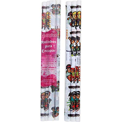 Plastico para Encapar Radikal Boys Goldplas, Multicor