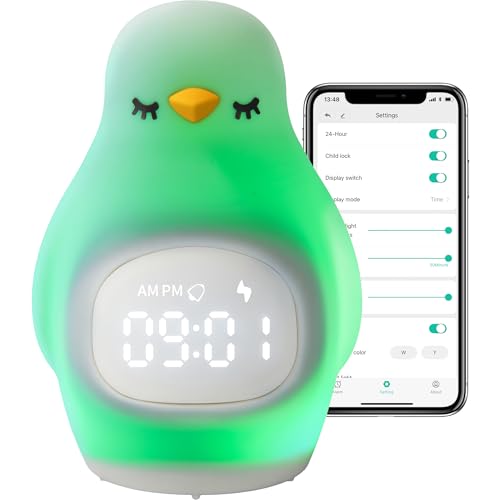 Penguin Kids Sleep Training Clock