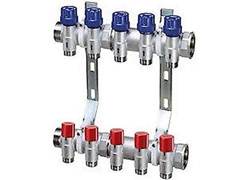 3928 1143412 Colector termoeléctrico de 12 vías 1'1 / 4X3 / 4 EUROKONUS premontado FAR