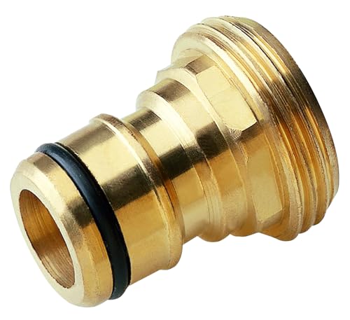 Boutté – Raccord de pompe automatique laiton grand débit M26x34 – Connexion rapide professionnelle