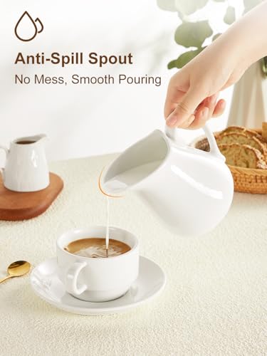 Yedio Porcelain Milk Creamer Pitcher