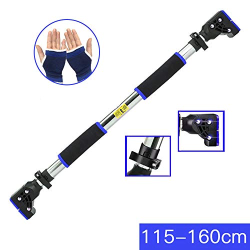 ACC Pull-ups Bar with Protective Gloves, No Screws Chin Up Bar with Locking Mechanism, Multifunction ACC Pull-ups Bar with Protective Gloves, No Screws Chin Up Bar with Locking Mechanism, Multifunction