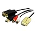 Produktbild LogiLink CV0052A HDMI zu VGA mit Audio Kabel, 2m, schwarz