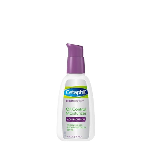Cetaphil Dermacontrol Facial Moisturizer for Acne-Prone Skin with Suncreen SPF 30, 4 Fluid (Packaging May Vary) Ounce