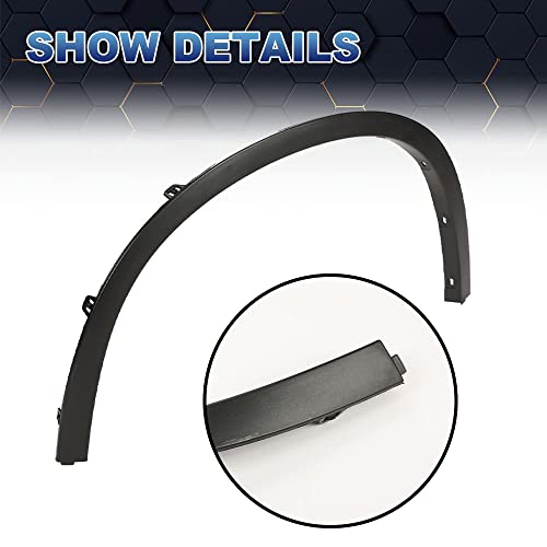 Pit66 Fender Flare, Compatible With 2013-2015 Bmw X1 Front Left, Direct Aftermarket Replacement For #51772990165 #TOP3