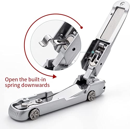 Image of Marrone Multifunction Nail Clippers with Catcher No Splash Nail Clippers for Fingernail Stainless Steel Nail Cutter Trimmer Curved Blade Holder (SILVER)