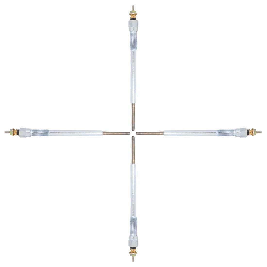 4 candelette di preriscaldamento Diesel per Toyota RAV4 Corolla Land Cruiser 2001-2005