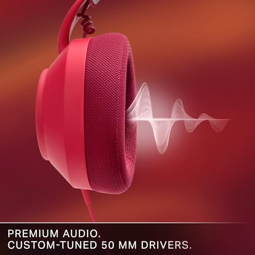 Auriculares Xbox Series X cómodos LucidSound Gen 2 rojo 5