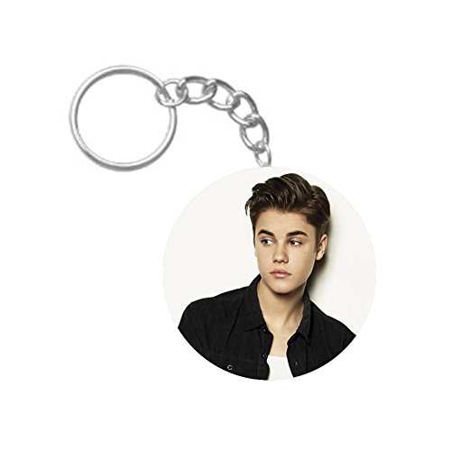 ShopTwiz Justin Bieber Printed Circle Key Ring