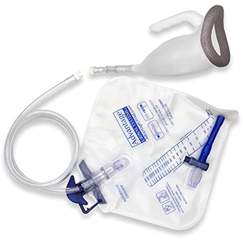 Reusable Portable Close FIT Comfort Male Advantage Urinal System with Spill Proof Collection Bag Cover