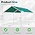 Quictent 10x20 ft Heavy Duty Carport Car Canopy Garage Outdoor Boat Shelter Party Tent-Green