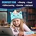 CozyPhones Kids Headphones, Headband Earphones for Children, Baby, & Toddlers 1-3. Stretchy & Comfy for Home, Plane & Car Travel Accessories - Mystic Unicorn