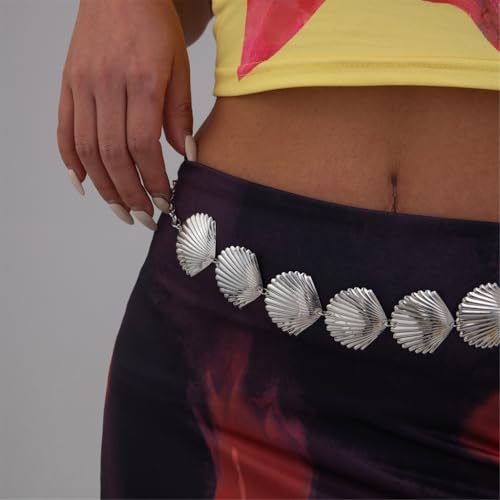 Engraved Waist Belt Metal Craftsmanship Adjustable Exquisites Chain for Beach4
