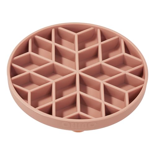 OHMO Slow Feeder Dog& Cat Bowl, Silicone Puppy Cat Food