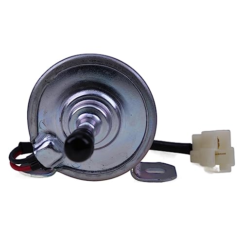 Image of HOLDWELL 12V Electric Fuel Pump 16851-52030 1685152030 compatible with Kubota GF1800 GF1800E F2260 F2560 F2560E F3060 F3560 TG1860 G1700 G1800 G1900 K-008 R420 R520