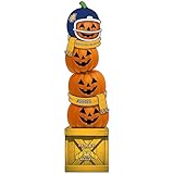 Fan Creations NCAA North Carolina A&T Aggies 46-Inch Pumpkin Stacked Leaner with Helmet
