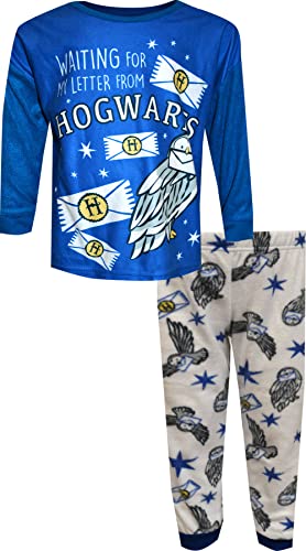 Komar Kids Girls Harry Potter Waiting for My Letter from Hogwarts Fleece Pajama
