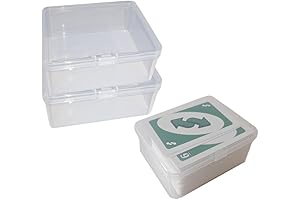 Uno Case : 2PCS Plastic Game Card Storage Box