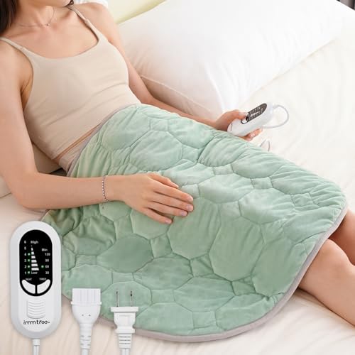 Immtree Extra-Large 29x24 Sage Weighted Heating Pad