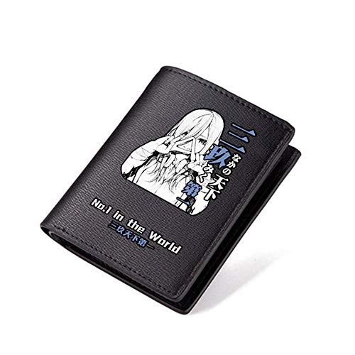yushe Anime The Quintessential Quintuplets Nakano Miku Kawaii Women Pu Leather Wallet ID Card Holder