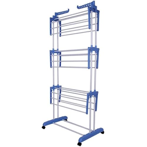 SECHOIR A Linge XXL 3 Niveaux sur Roues Cover