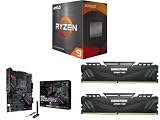 NEWEGG Motherboard CPU Memory Combo - B550-F ATX Motherboard Bundle with Ryzen 9 5900XT 16-Core 3.3 GHz CPU and 32GB (2 x 16GB) 288-Pin PC RAM DDR4 3200 Desktop Memory