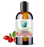 Rosehip Seed Oil 8 oz 100% Pure Cold-pressed Unrefined Organic - Bella Terra Oils