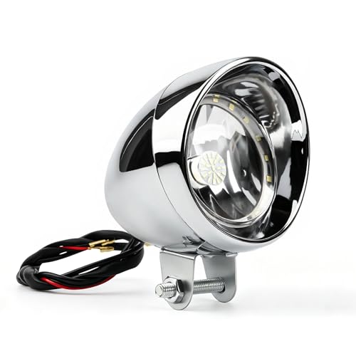 Image of ABCERRSI Chrome Led Headlight 12V Headlamp