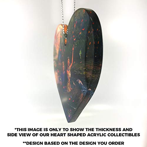 Trend Setters Harley Quinn – Poison Ivy – Catwoman – Dc Comics Women – Heart Shaped Hanging Acrylic Print Accessory – Perfect For Gifting Or Collecting #TOP6