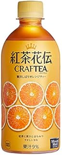 紅茶花伝 CRAFTEA 贅沢しぼりオレンジティー 440mlPET×24本 CocaCola