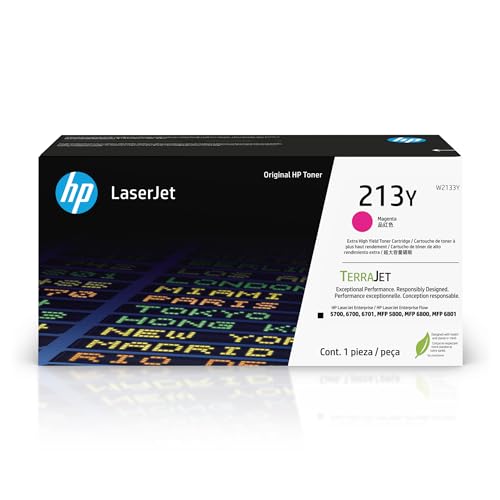 HP 213Y Extra High Yield Magenta Original LaserJet Toner Cartridge