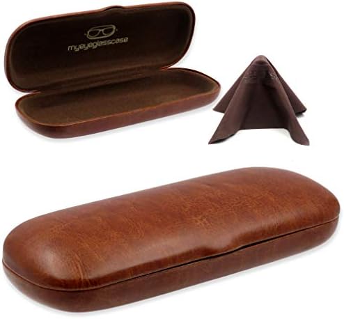 MyEyeglassCase Small Hard Eyeglass Case Kids Glasses case, Slim Eyeglass case