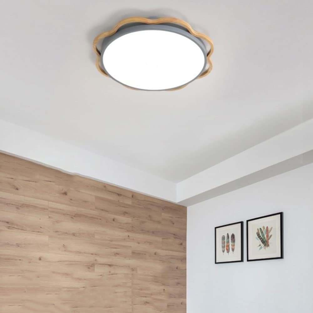 Dimmable with Remote Led Ceiling Light Stepless Dimming Led Ceiling Lamp Light Color Changeable Energy Saving Ceiling Light Creative Decorative Lighting Fixtures for Living Room and Bedroom/