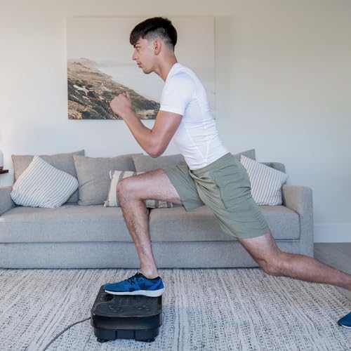 Vibration Plate Exercise Machine, Exercise Equipment for Whole Body, Power Plate Vibration Platform, Vibration Plate for Home Fitness, Shaping, Training, Recovery, and Weight Loss 5 41TYlmdr4rL. AC