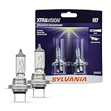 SYLVANIA - H7 XtraVision - High Performance Halogen Headlight Bulb, High Beam, Low Beam and Fog Replacement Bulb (Contains 2 Bulbs)