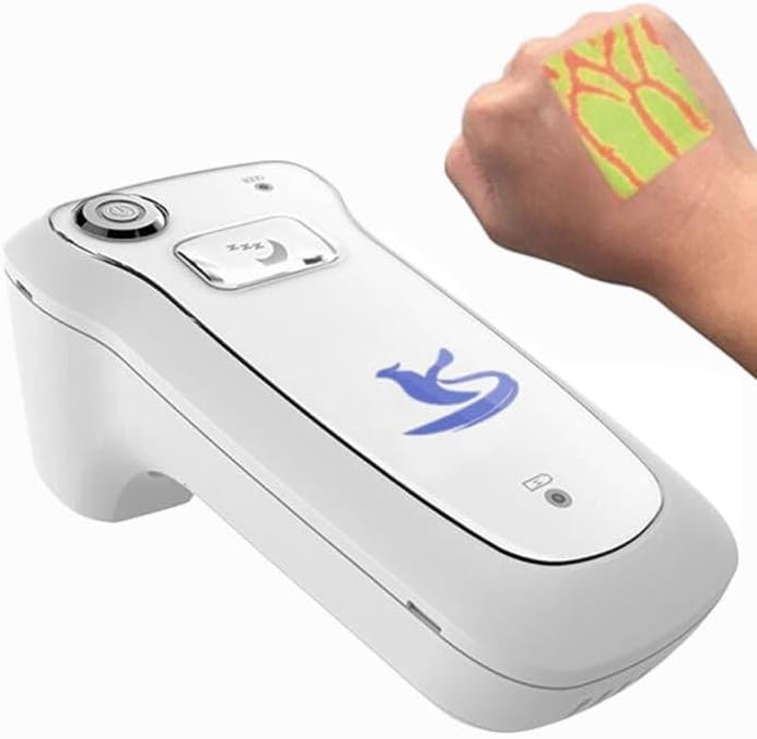 Infrared Vein Finder Locator for Adult & Baby Vein Viewer, Vein Illumination Detector, Vein Light Projection Visualization for Nurses(Portable with Mobile Support)