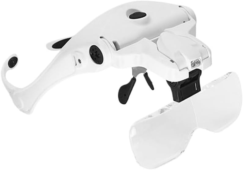 Charging LED Interchangeable Glasses with 5 Different Multiples for Reading and Repair