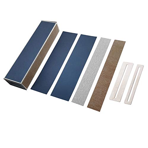 Guitar Fret Sanding Leveler Beam Leveling Bar with Self-adhesive Sandpaper, Fingerboard Guard Protectors