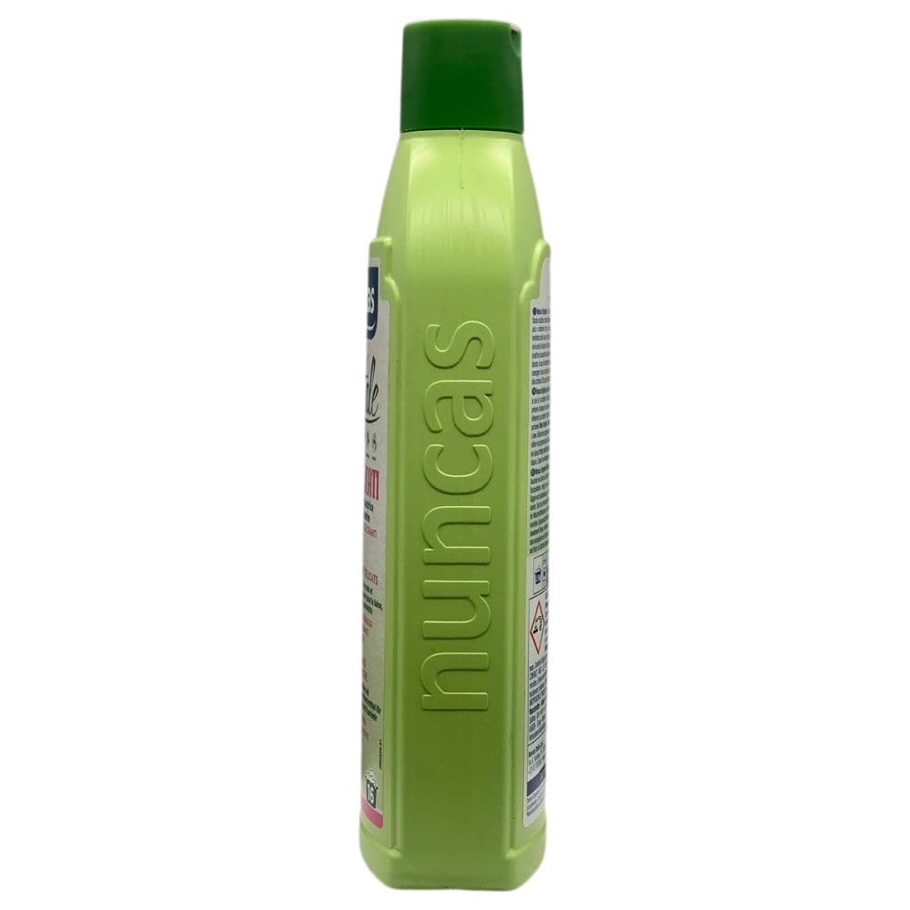 Detersivo a Mano e in Lavatrice per Lana, Seta e Cachemire, Ipoallergenico, Senza Coloranti, Senza Nichel, 500ml (4 Unità)